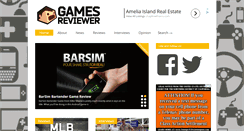 Desktop Screenshot of gamesreviewer.net